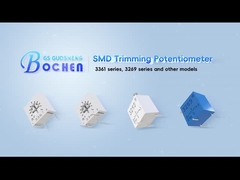 3361P 0.25W 1/4 ′′ مربع دورة واحدة SMD Cermet Trimmer Trimming Potentiometer