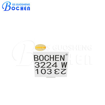 3224W-1-103 0.25W 10k أوم 10 دورات 4mm SMD Trimmer Potentiometer